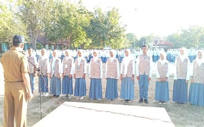 Pengukuhan Angkatan Pertama Pengurus ZERO WASTE SMAN 9 Bekasi Masa Bakti 2023/2024